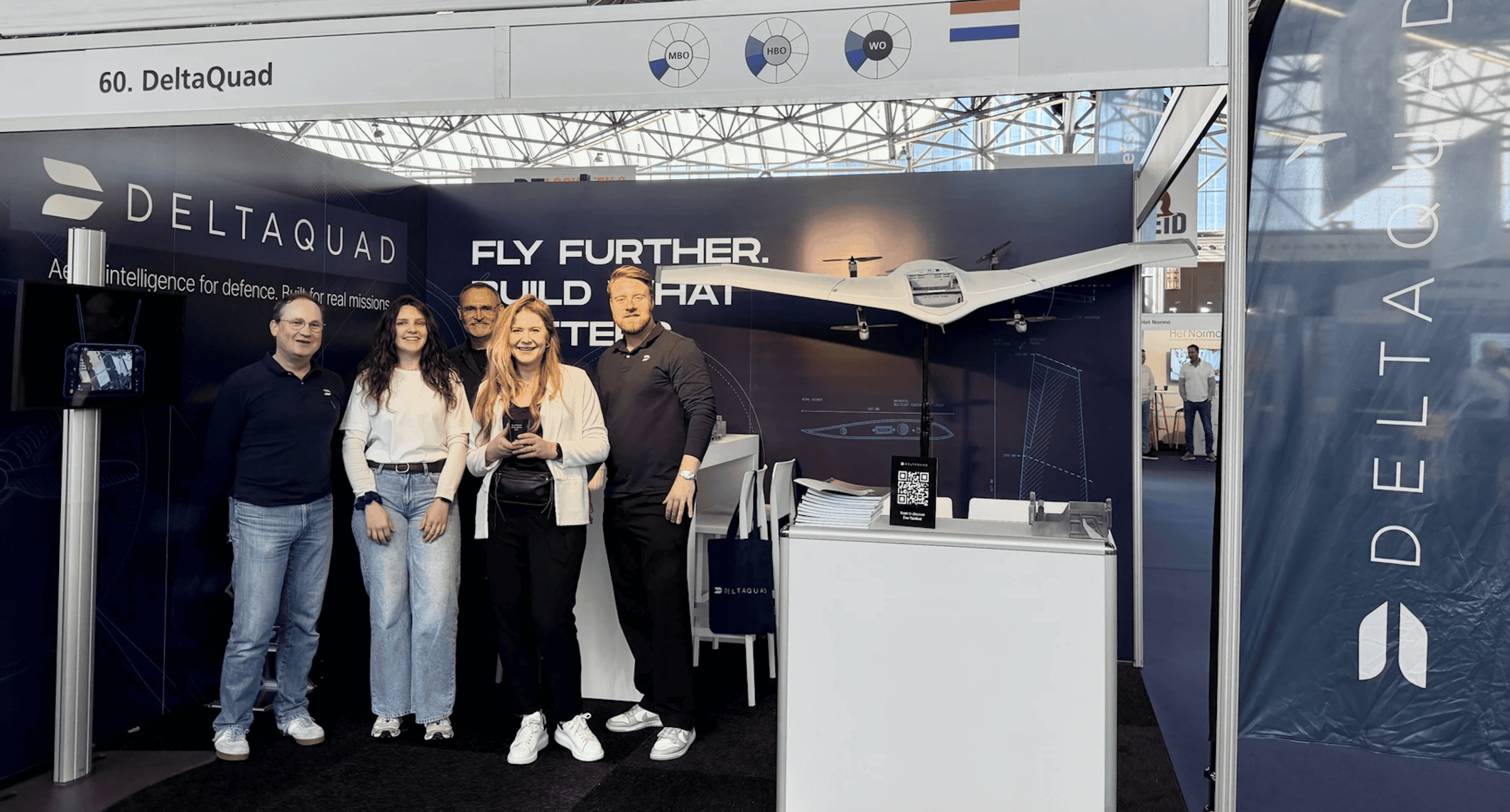 DeltaQuad Showcases High-Reliability Drone Technology at De Techniek Carrièrebeurs 2026