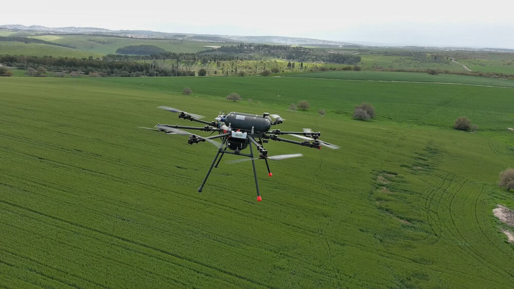 H2D55 long-endurance multirotor drone
