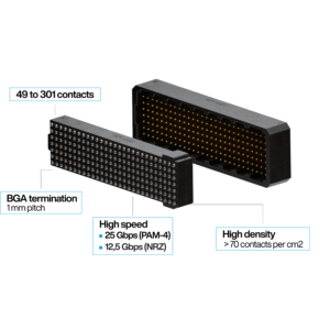 Matr’YX High-Density Board-to-Board Connector for Defense & Aerospace Electronics