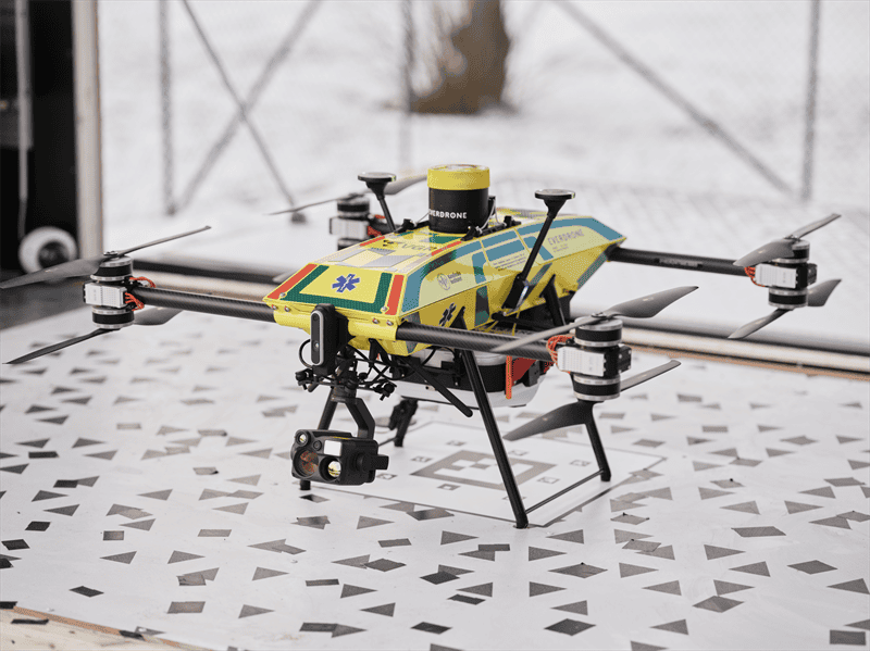 Medical Drone Network Launched in Borås for Emergency Response 