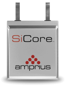 Zelle mit Lithium-Ionen-Akku-Technologie von Amprius Technologies