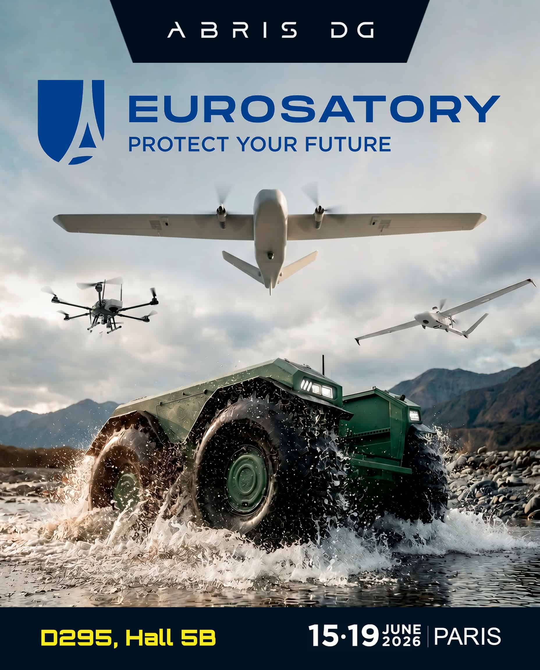 ABRIS DG Exhibits UAV Solutions at Eurosatory 2026