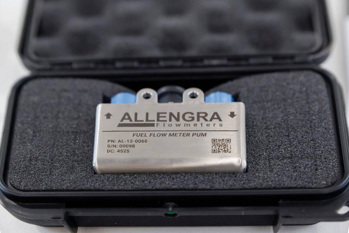 Allengra Advanced ultrasonic fuel flow meter