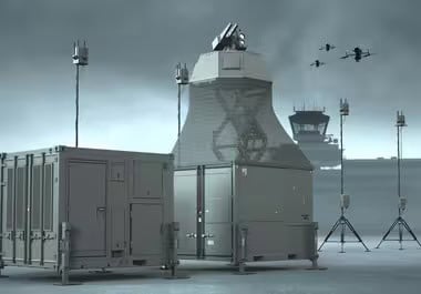 Rheinmetall Showcases Skyspotter Airport Drone Defence System