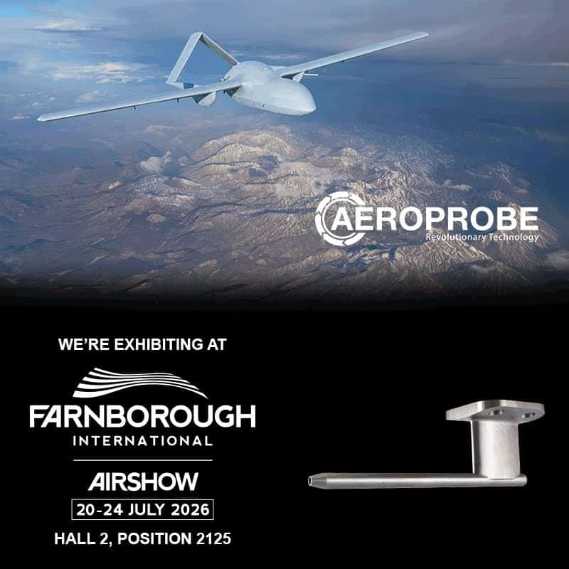 Aeroprobe to Showcase Air Data Technologies at Farnborough