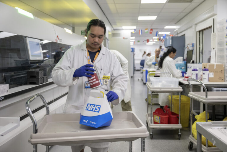 Autonomous Cargo Drone Network Accelerates NHS Pathology Logistics