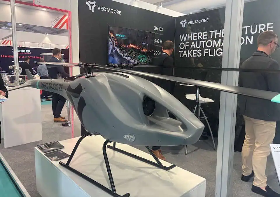 VectaCore Advances VC-35G Unmanned Helicopter Toward Serial Production