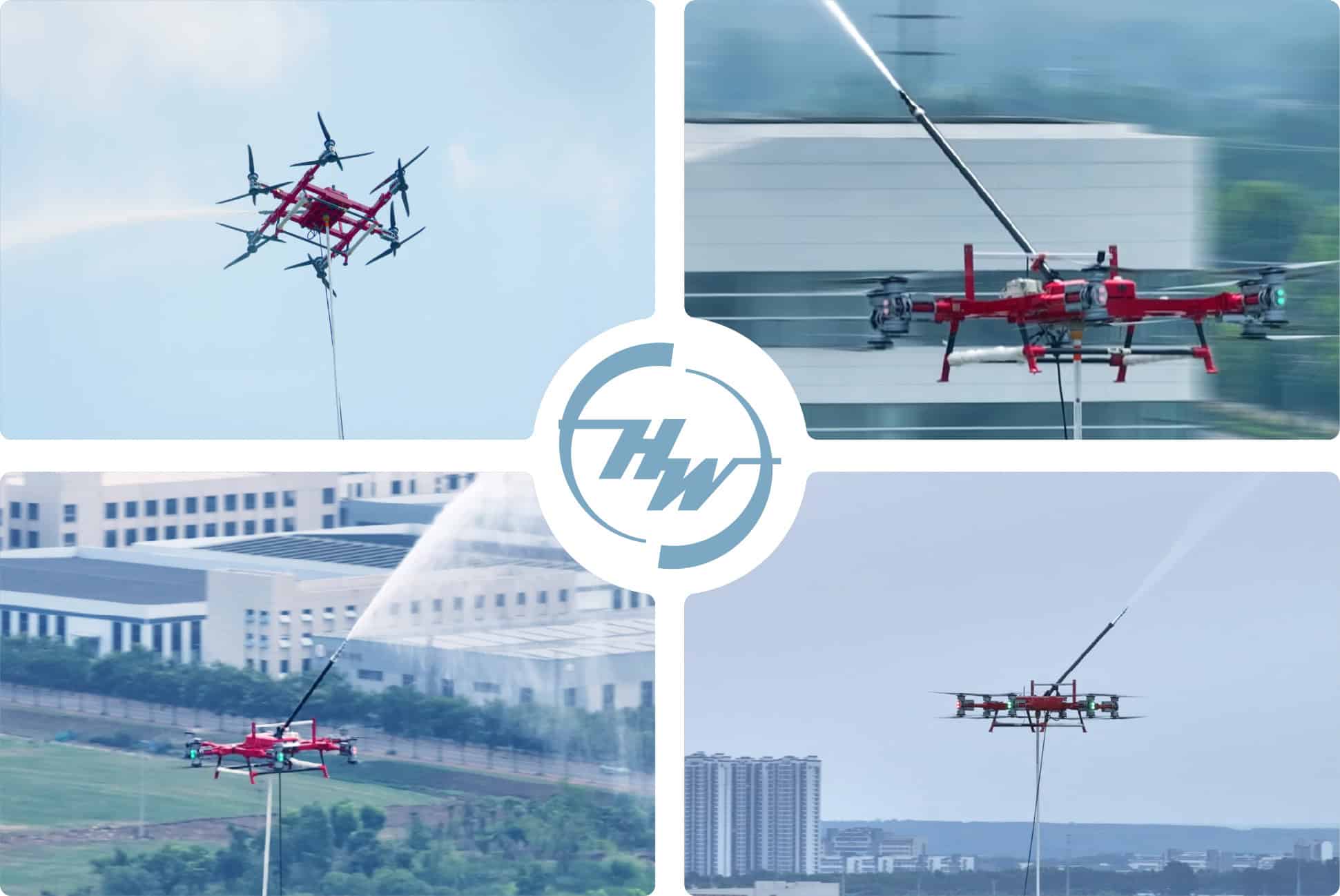 800V Propulsion Supports Tethered UAVs for High-Rise Firefighting