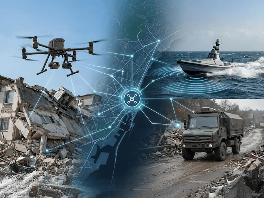 AI-Assisted Autonomy for Unmanned Rescue Systems