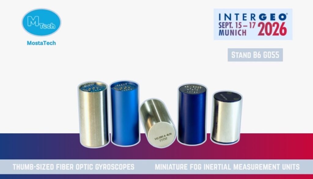 Compact & Rugged Fiber Optic Gyroscopes to Feature at INTERGEO 2026