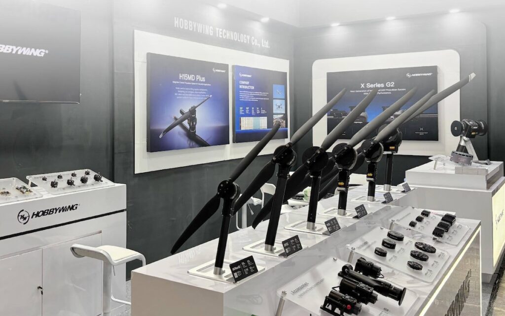 HOBBYWING Showcases Multirotor Propulsion Systems at IDE 2026