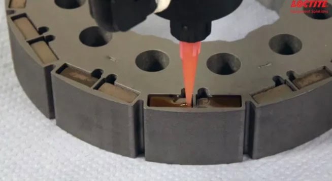 Henkel Efficient magnet bonding for drone motors