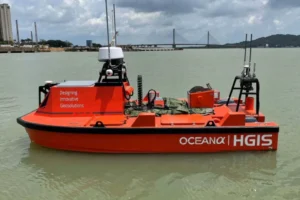 M40P USV Surveys Subsea Pipelines in Brunei