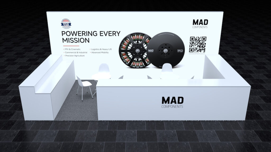 MAD COMPONENTS Expands & Confirms Commercial UAV Expo Return