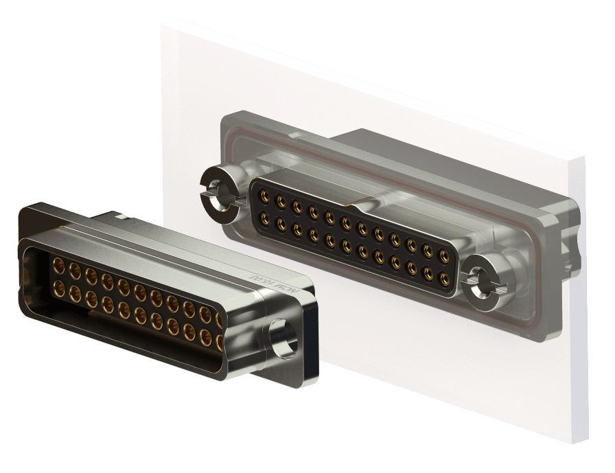Monobloc Connector Design for Integrated EMC Shielding