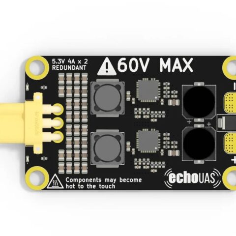 NW Blue EchoUAS Power Management Board 60V 2CH 2x 5.3V