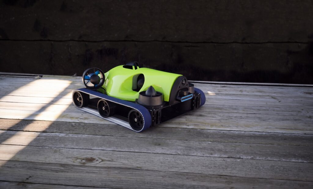 New Autonomous Hull Inspection Robot for Maritime Force Protection