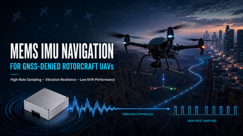 Selecting MEMS IMUs for GNSS-Denied Rotorcraft UAVs