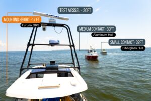 Tocaro Blue's 30 ft XO EXPLR acts as the Test Vessel