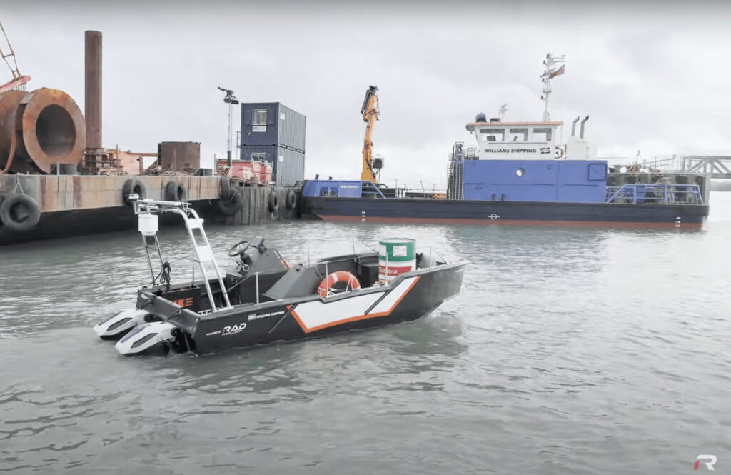 RAD Propulsion Partners for Zero-Emission Autonomous Vessel Operations