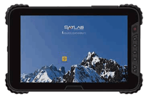 Tableta portátil resistente de SatLab Geosolutions