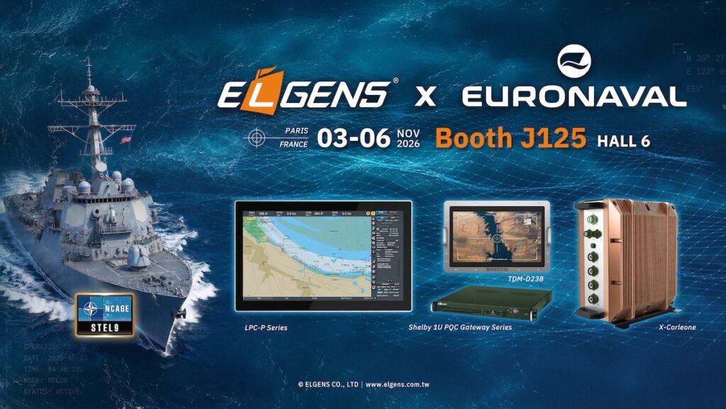 ELGENS to Showcase Rugged Display & Secure AI Computing for Uncrewed & Naval Systems