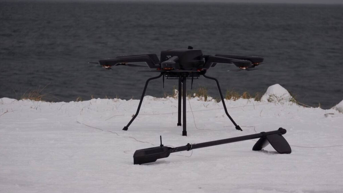 FastMag Drone Payload for Magnetic Naval Mine Detection