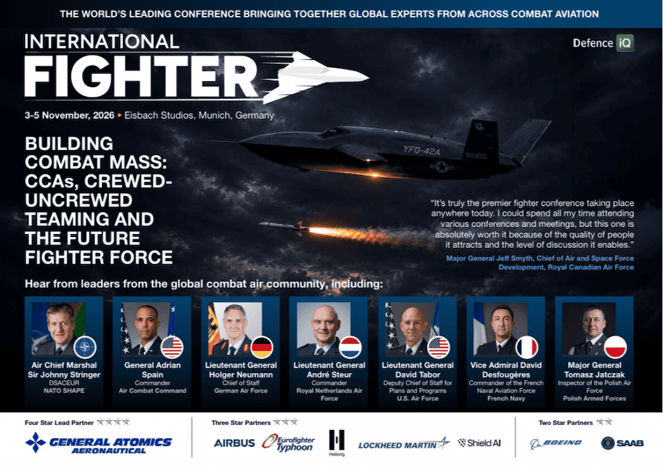 IFC 2026 to Examine Uncrewed Systems & Next-Generation Combat Air