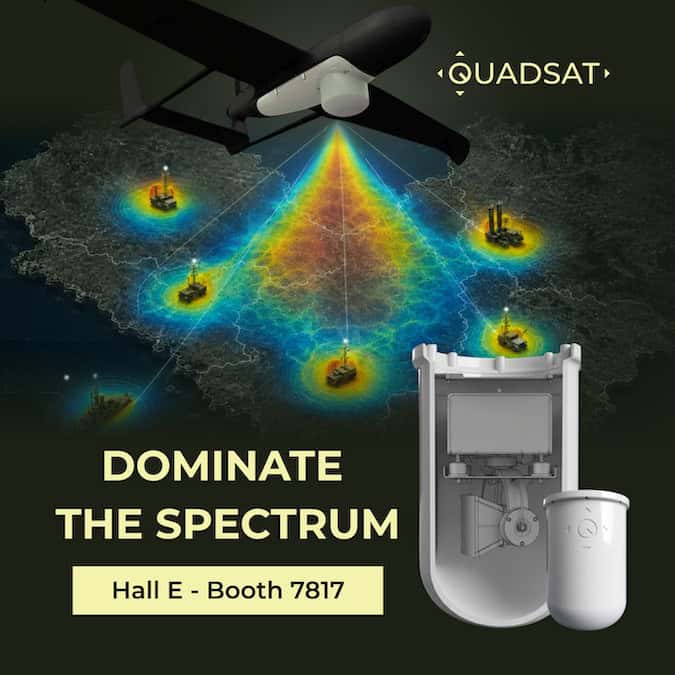 Quadsat to Present SpectraLoc RF Payload at AUSA 2026