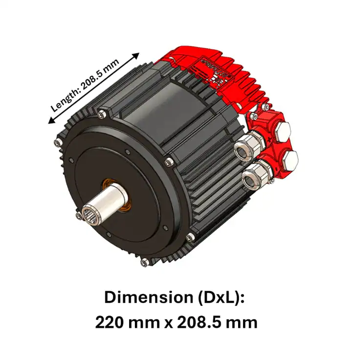 Rhino Series GPM50 Powerful, Compact Drive for Demanding Missions