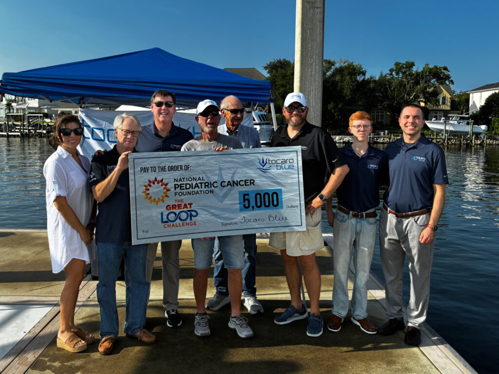 Tocaro Blue Supports 2026 Great Loop Challenge with Maritime Perception Technology