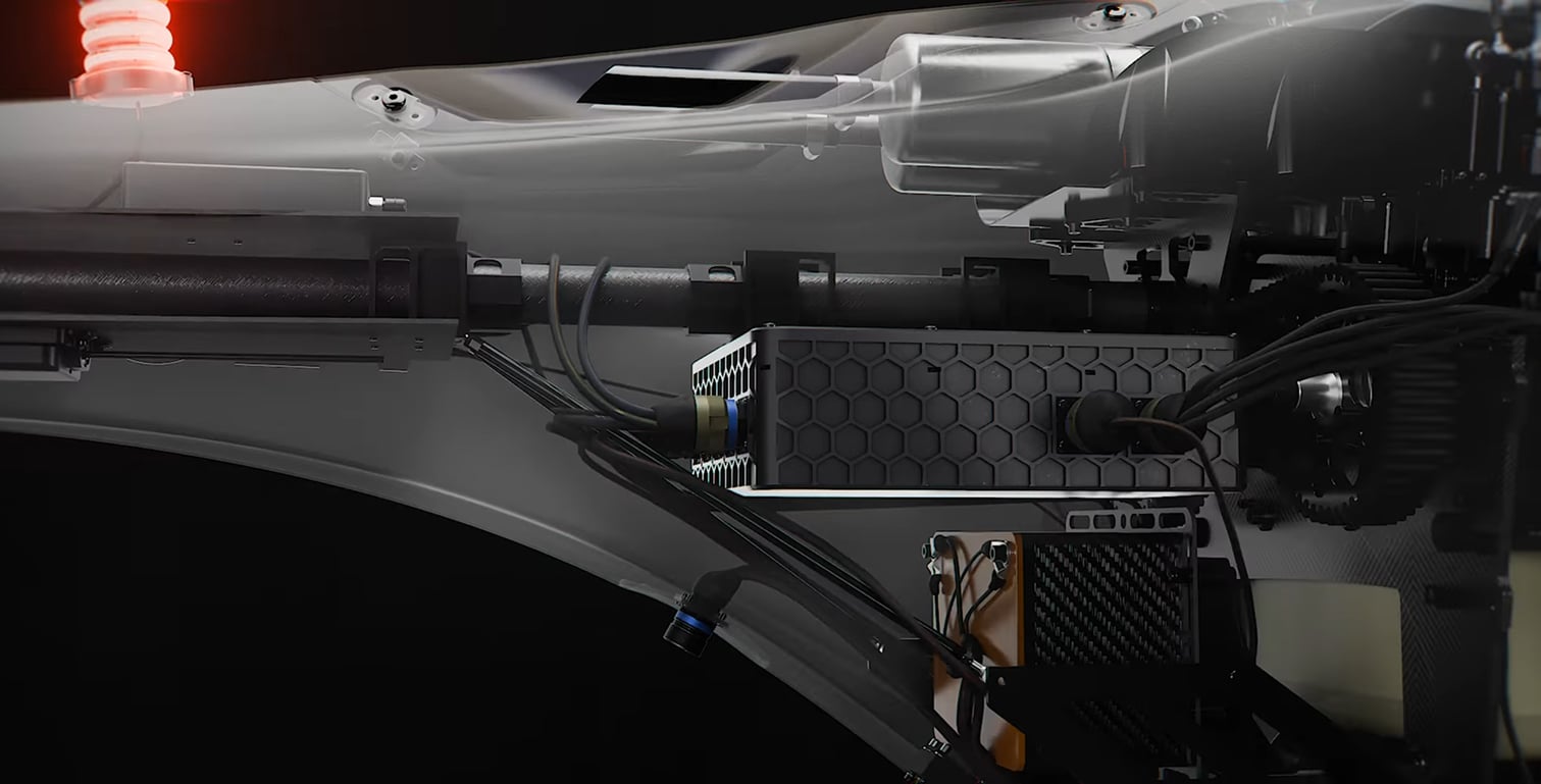 VetaCore VC-35G Unmanned Helicopter 200km Transmission Range
