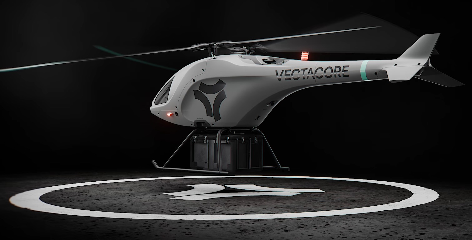 VetaCore VC-35G Unmanned Helicopter 35kg Payload Capacity