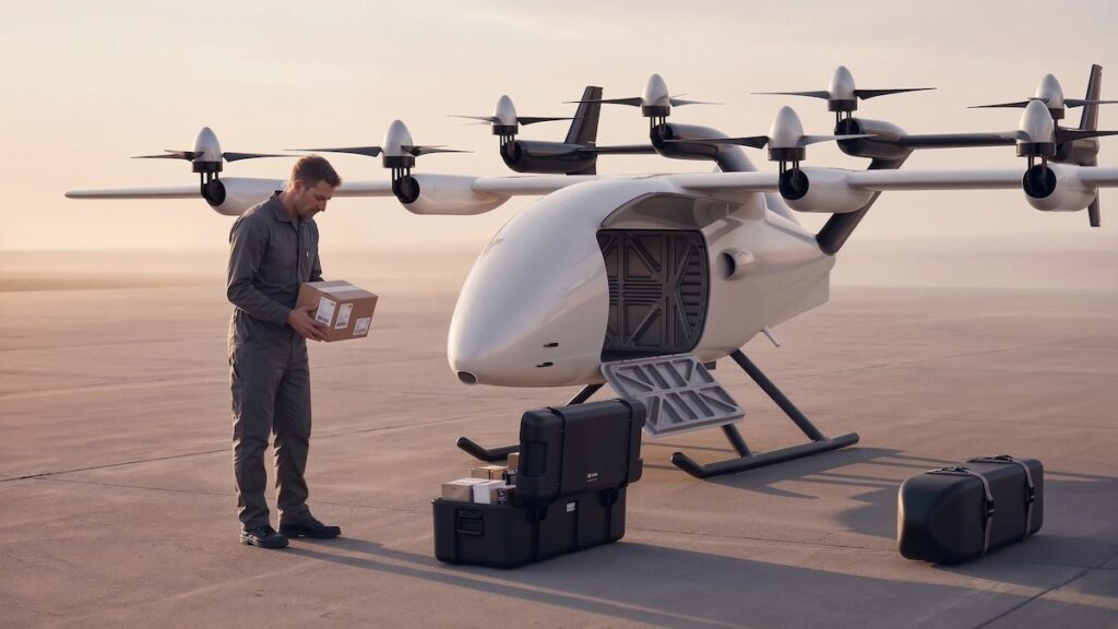 Hybrid-Electric Cargo Tiltrotor VTOL UAV Unveiled