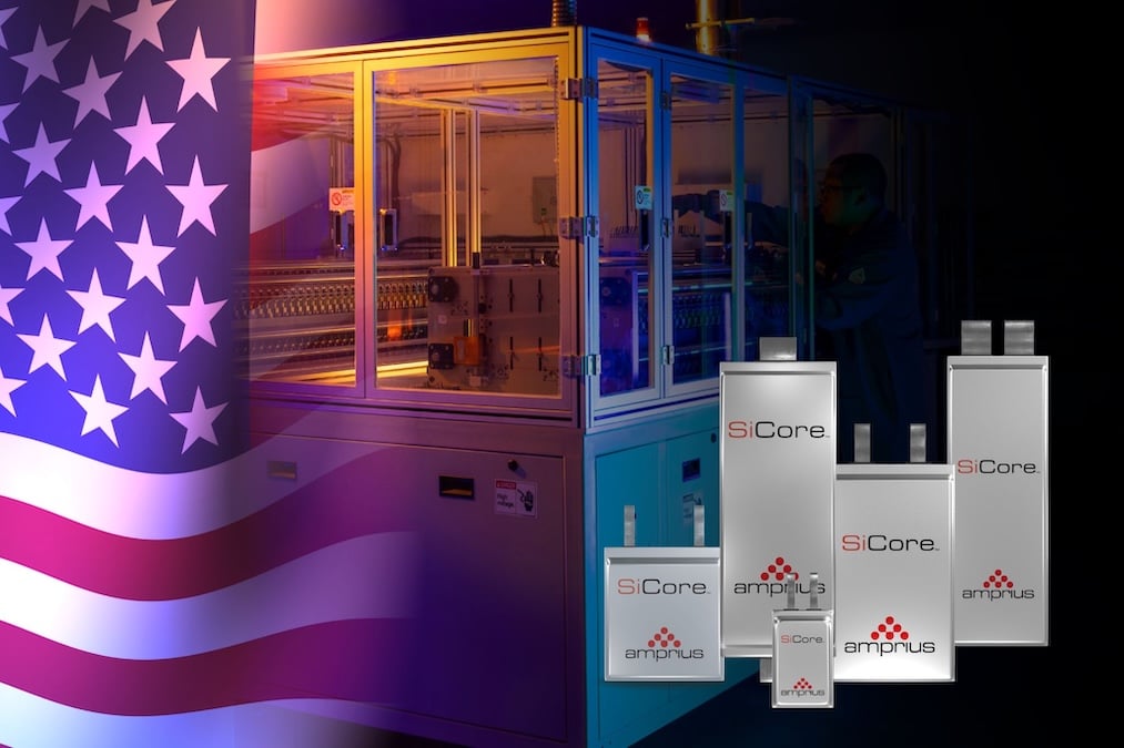 Amprius Receives $75M Grant for U.S. UAS Battery Production