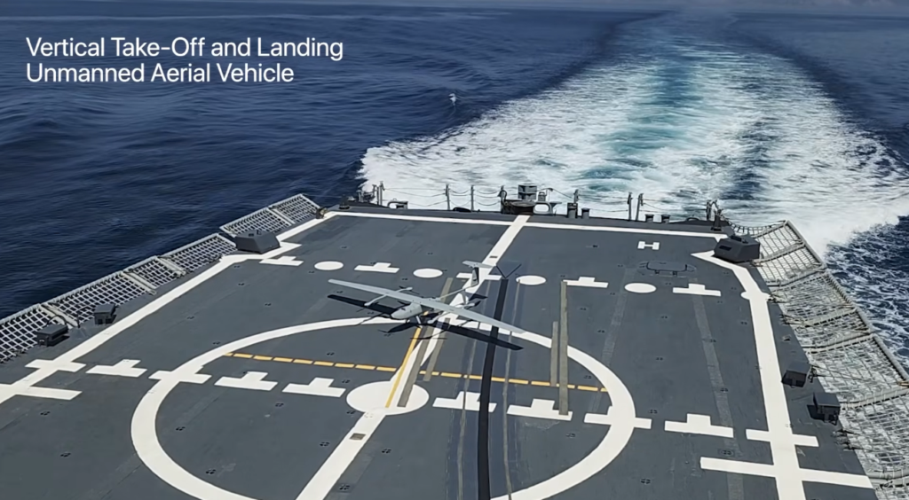 DELİCAN UAV Demonstrates Autonomous Operations From Moving Frigate