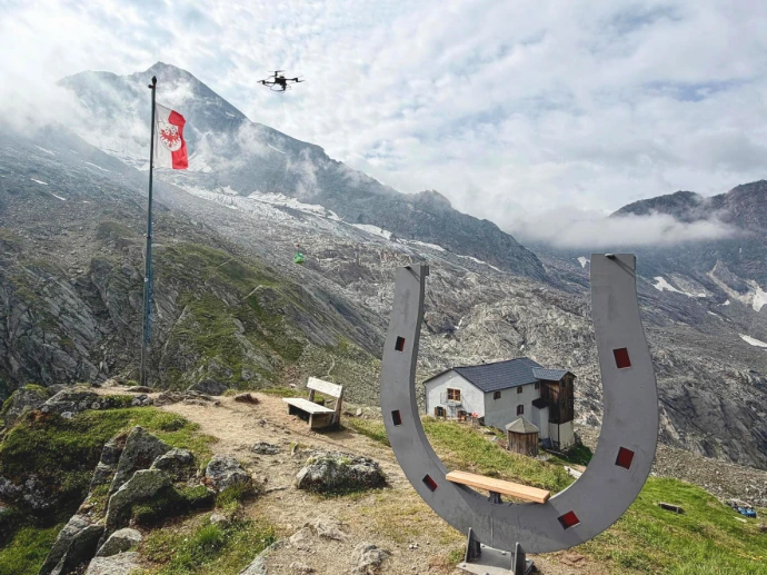 FlyingBasket Resupplies Alpine Huts via Cargo Drones