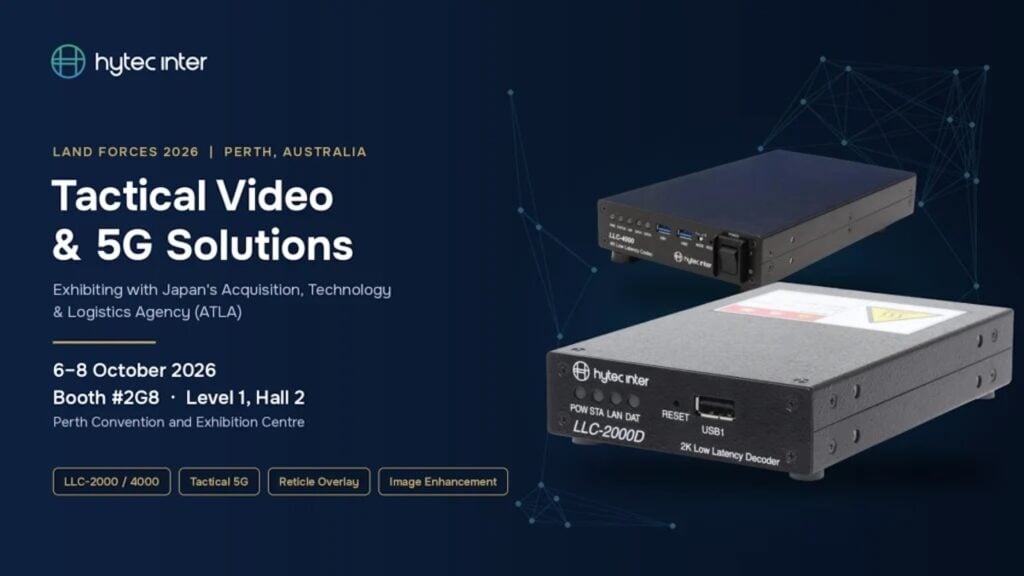 Hytec Inter to Present Tactical Video Transmission & Command Systems at Land Forces 2026