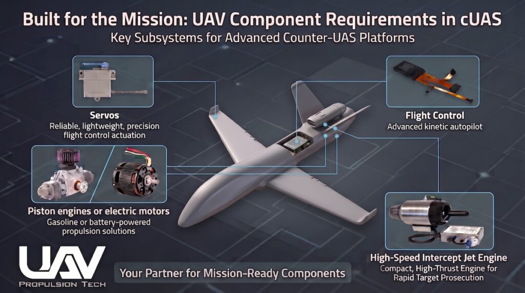 Mission-Driven Component Selection for Kinetic Counter-UAS Systems