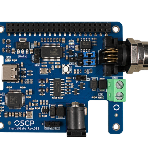 InertialGate Evaluation and gateway board for MK2 IMUs