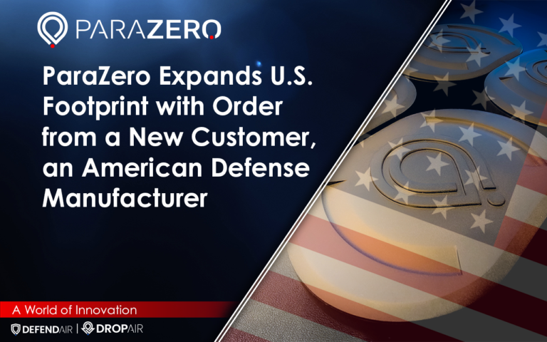 ParaZero Secures U.S. Defense Order for Net Interception & Platform Integration